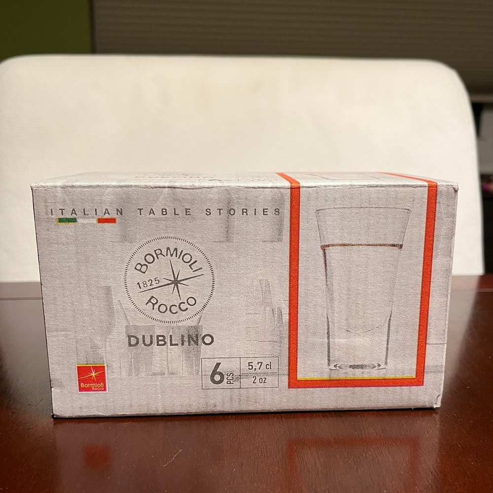 Bormioli Rocco shot glasses